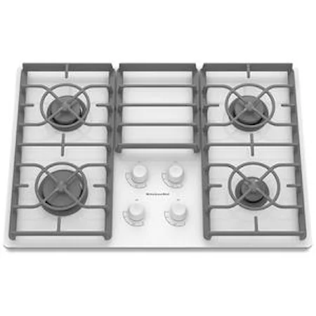 30" Built-In Gas Cooktop with 4 Sealed Burners